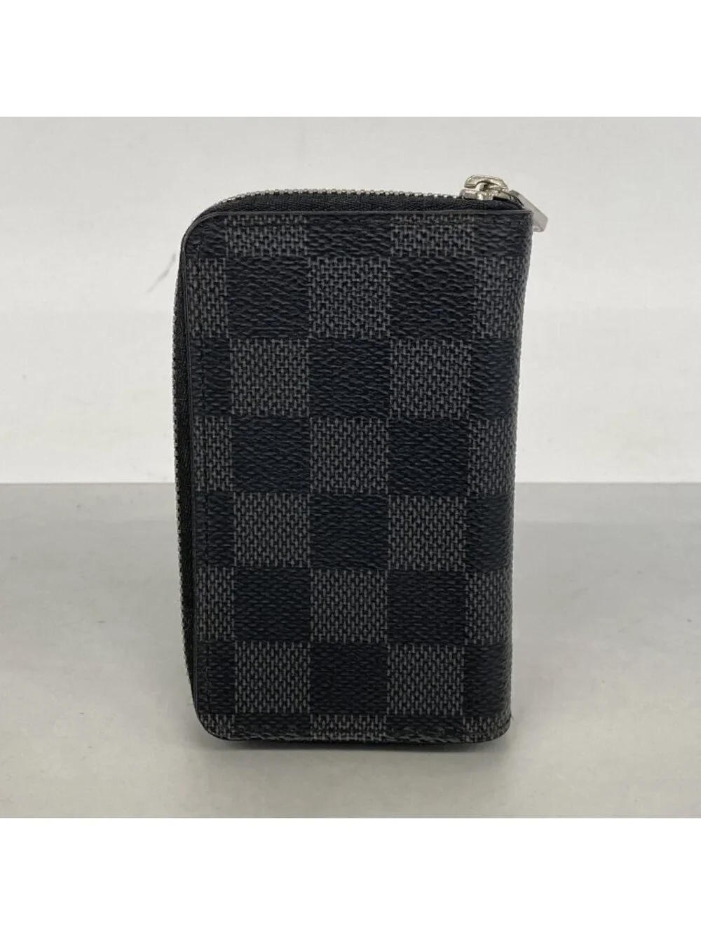 Louis Vuitton Damier Graphite Zippy Coin Purse Black